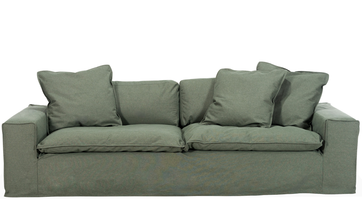 DOVER Grand Deluxe 4-seters sofa Grønn