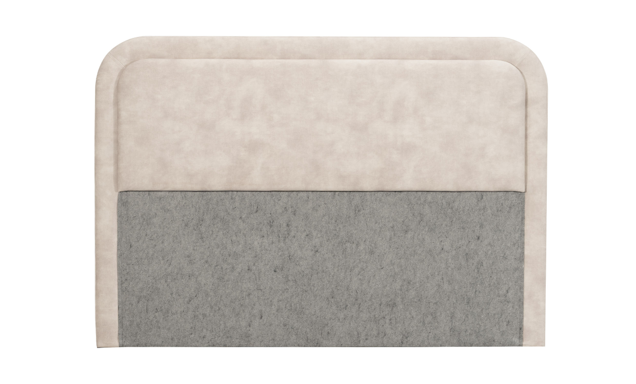 Bilde av ELIE Sengegavl 180 Fløyel Beige