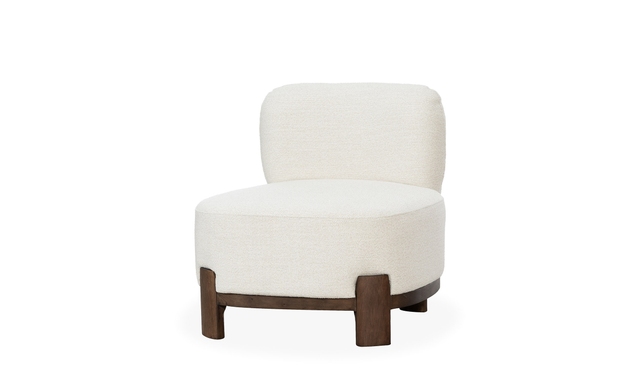 Bilde av SOLIMA Loungelenestol Offwhite