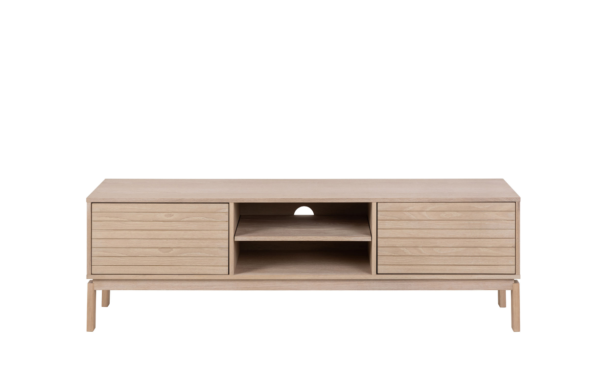 SOLVEIG TV-bord Hvit - Oppbevaringsmøbler - TV-benker - Sofasandmore