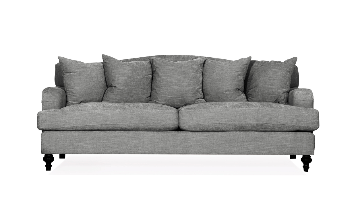 Bilde av GRANTHAM 3-seters sofa Mørkegrå