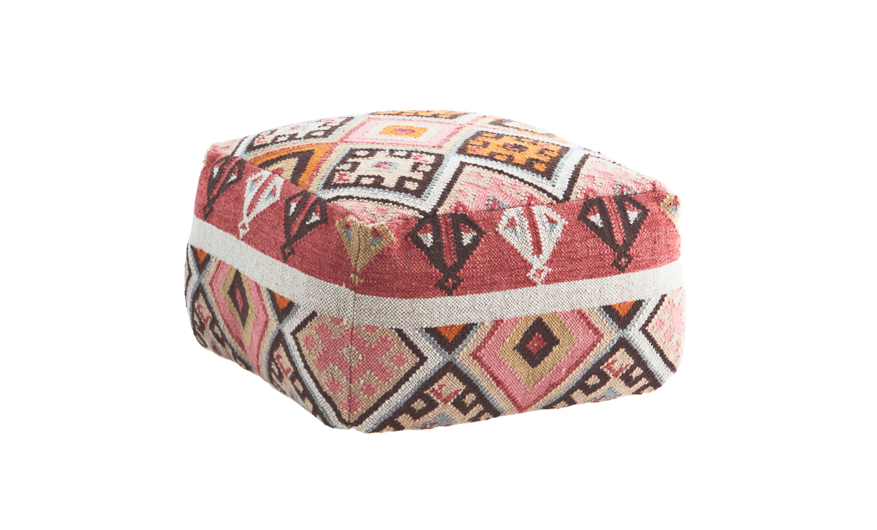 PUFF Vevd 60x60x35 Ull - Lenestoler - Sittepuffer - Sofasandmore