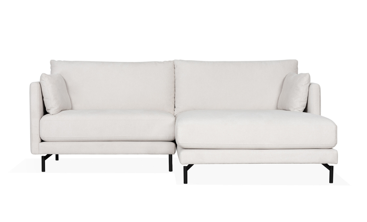 Bilde av LINDE Divansofa Høyre Offwhite