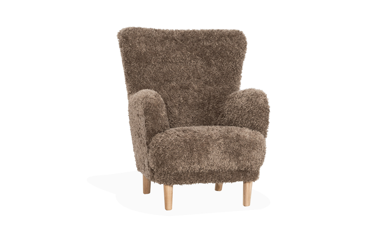 LOVA Lenestol Brun - Lenestoler - Sofasandmore