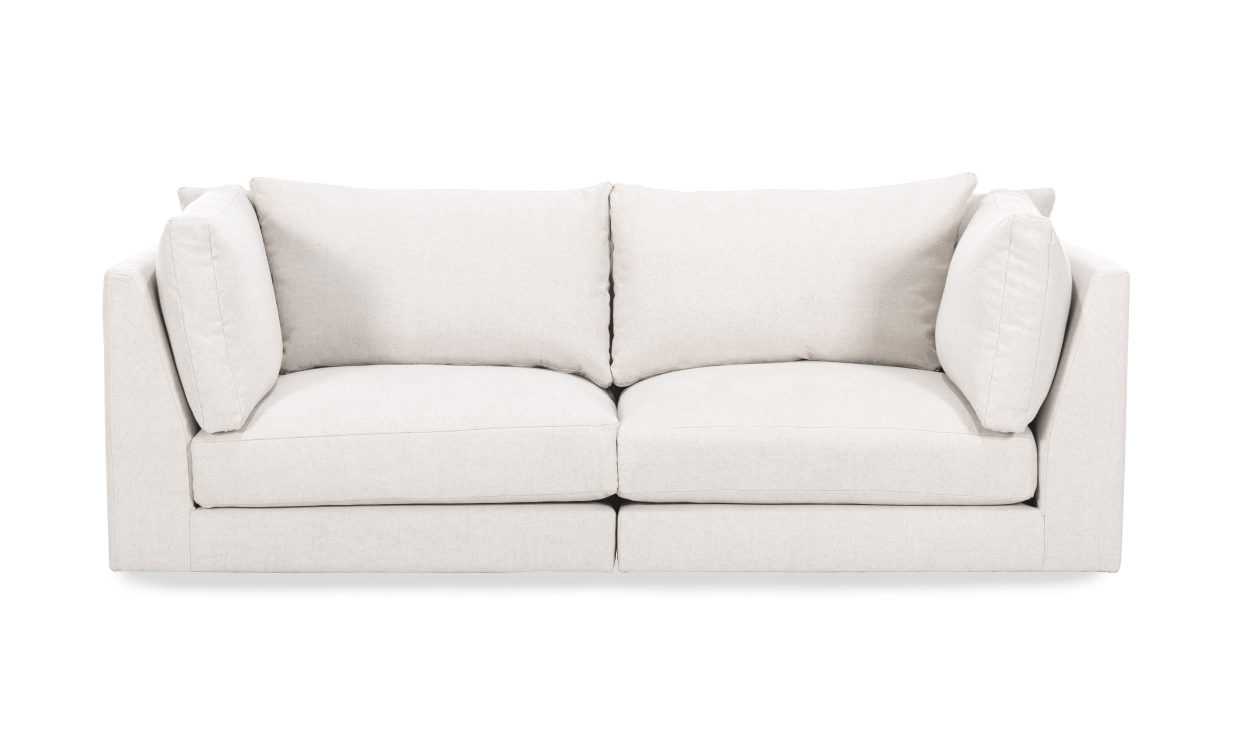 LYON 3-seters sofa Modulsofa Hvit - Sofaer - Modulsofaer - Sofasandmore