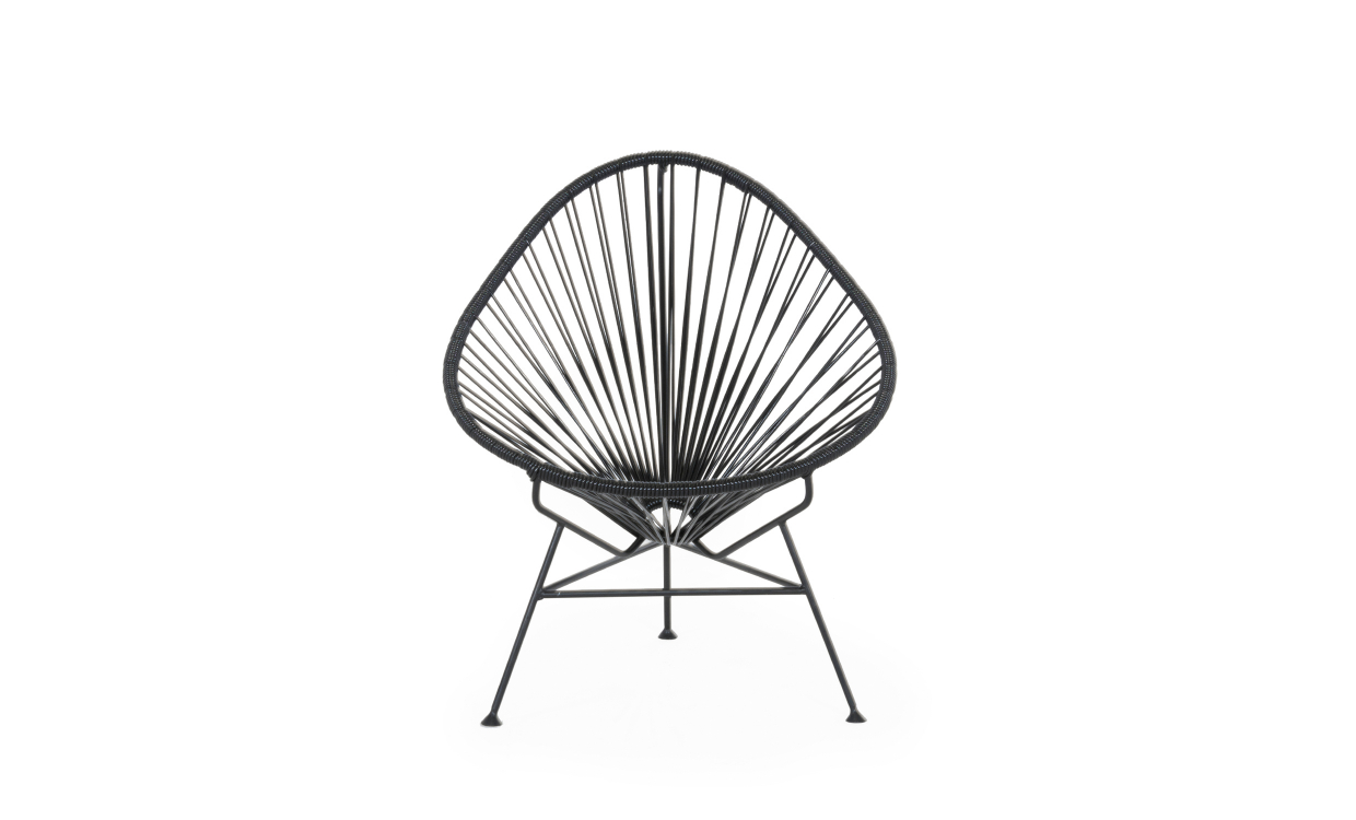 ACAPULCOSTOL Mini Svart - Utemøbler - Acapulcostoler - Sofasandmore