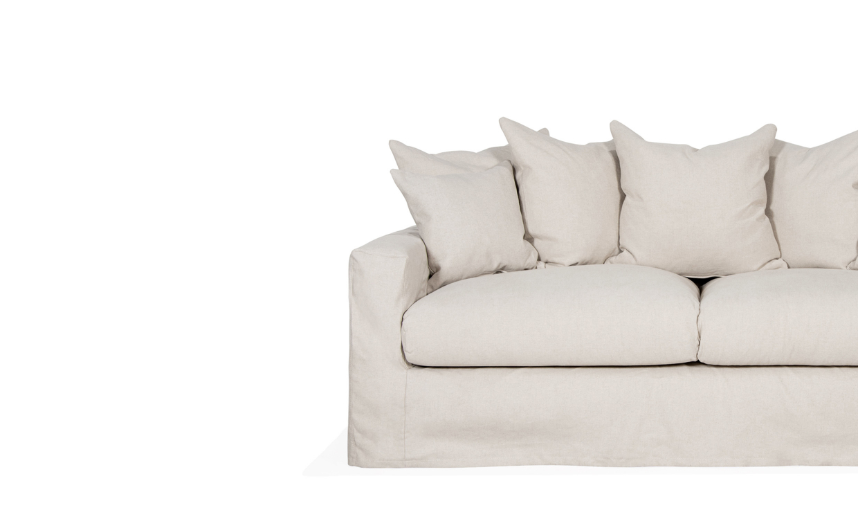 TREKK Monaco Premium 2-seters sofa Beige - Klær - Sofasandmore