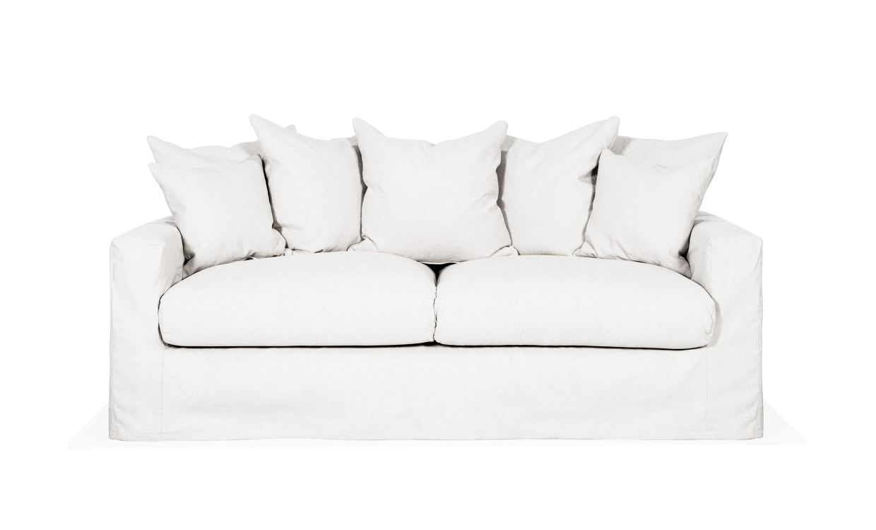MONACO Premium 2-seters sofa Hvit