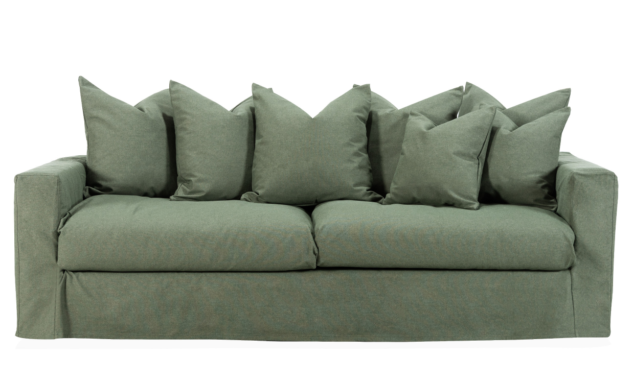 MONACO Premium 3-seters sofa Grønn