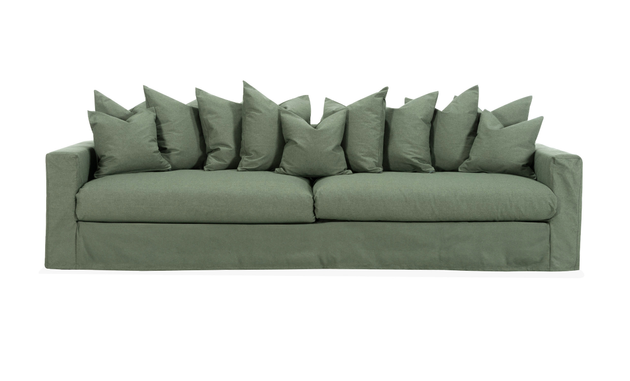 MONACO Premium 4-seters sofa Grønn
