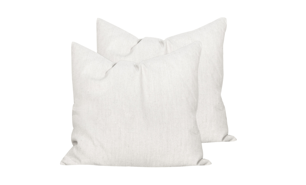 MONACO PREMIUM Putetrekk Large Hvit 2-pak - Tepper og tekstiler - Pynteputer - Putetrekk - Sofasandmore