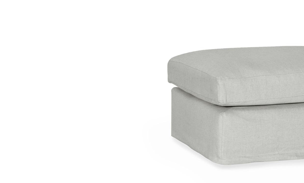 TREKK Monaco Premium fotskammel stein