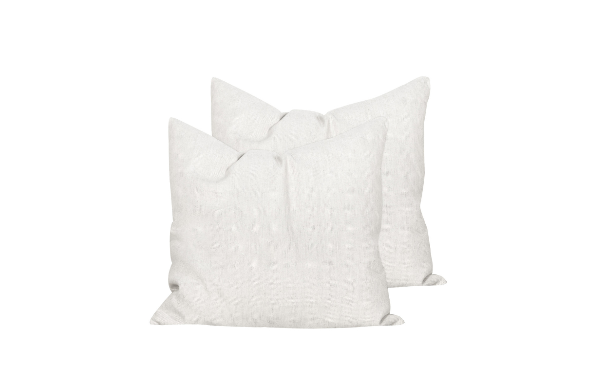 MONACO Putetrekk Small Hvit 2-pak - Tepper og tekstiler - Pynteputer - Putetrekk - Sofasandmore