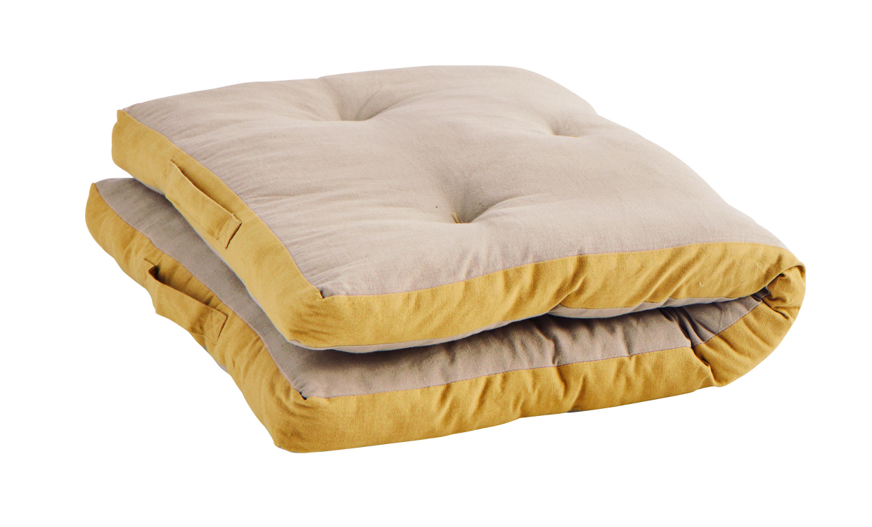PUTE 60x100 Taupe/Gul - Utemøbler - Sitteputer og puter - Sofasandmore