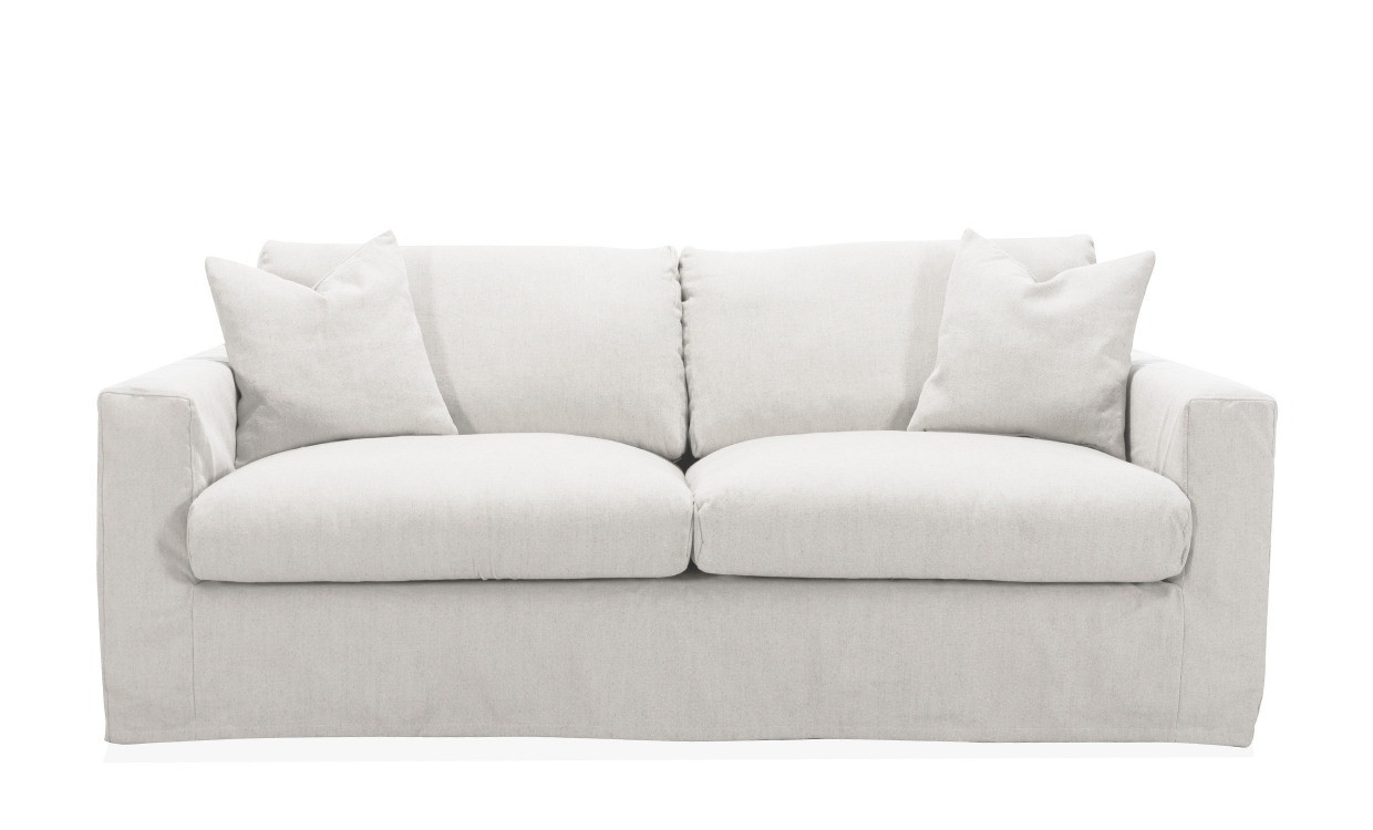 MAXIME 2-seters sofa Hvit