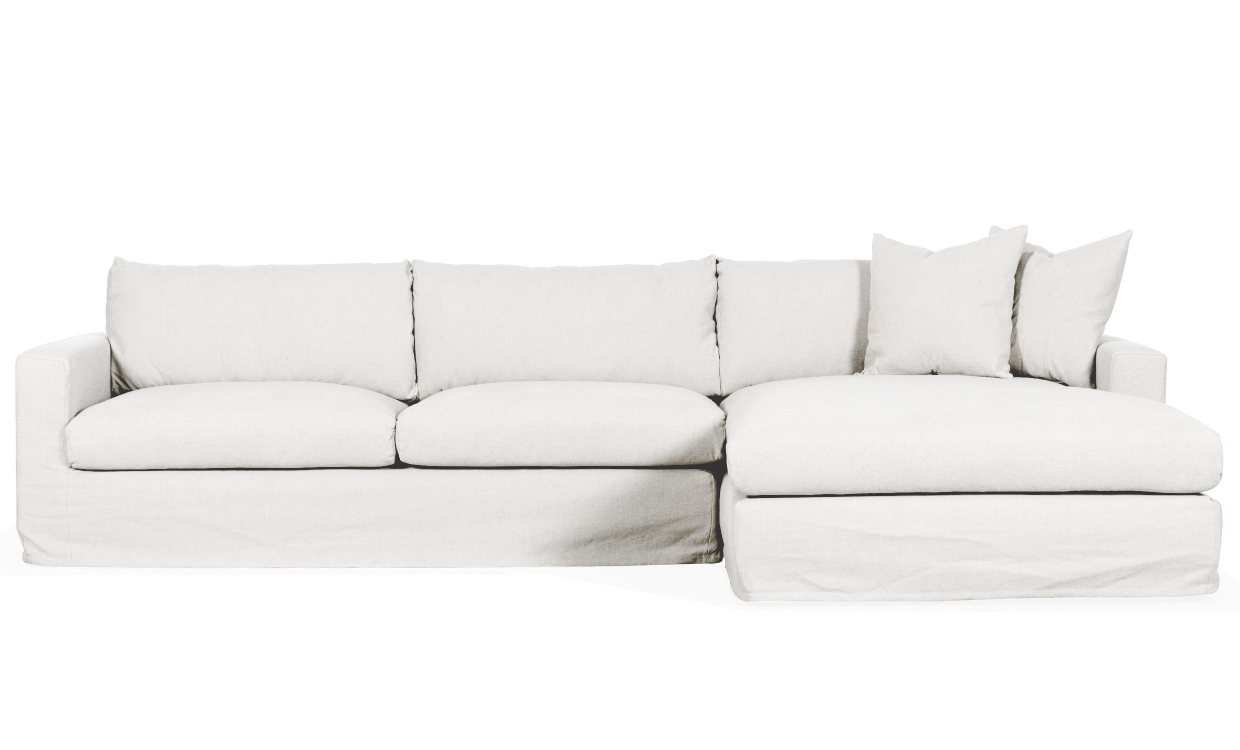 MAXIME Sofa Høyre Hvit