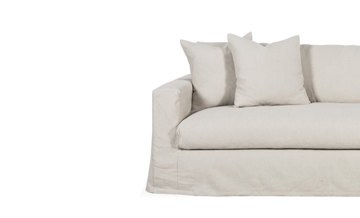 TREKK Maxime 4-seters sofa Beige - Klær - Sofasandmore