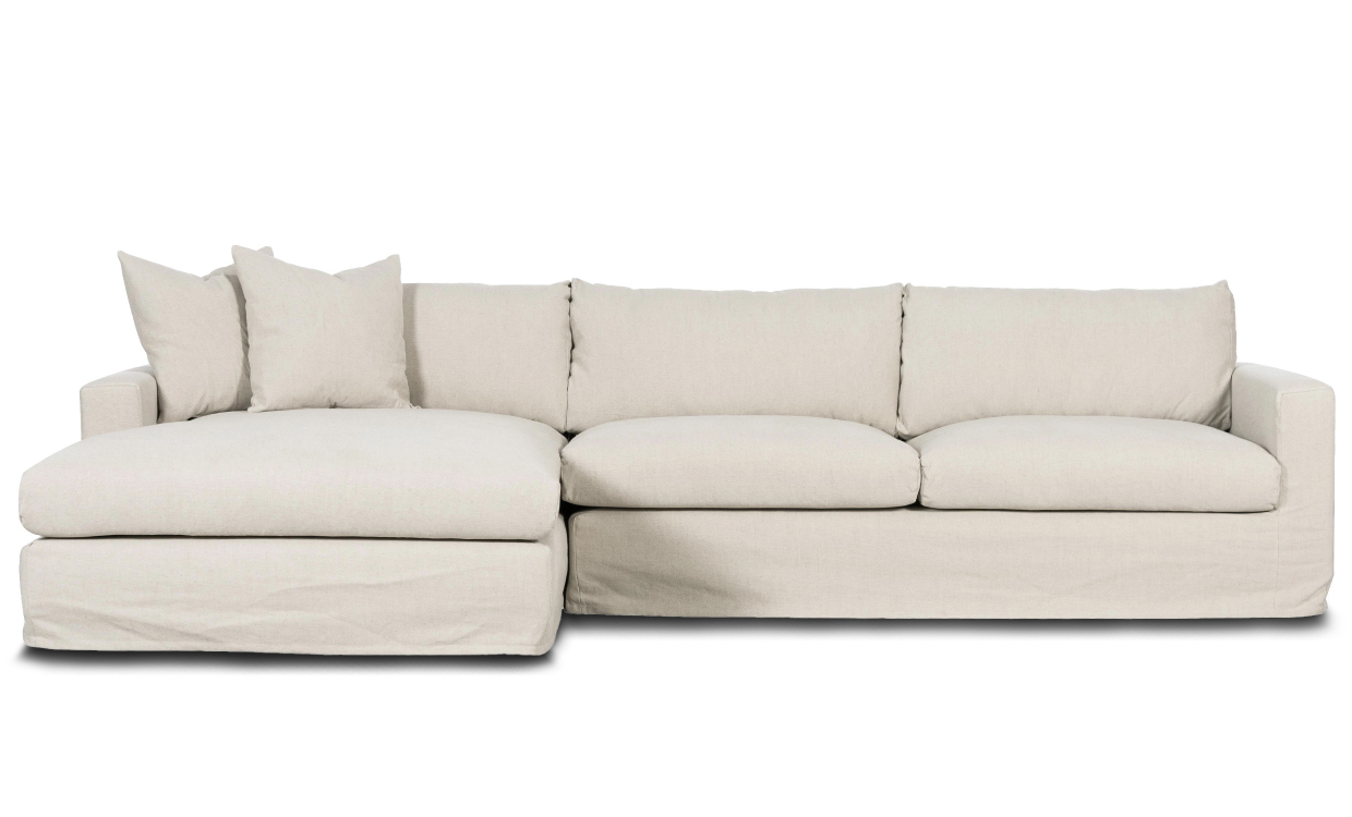 MAXIME Sofa Venstre Beige - Sofaer - Divansofaer - Sofasandmore