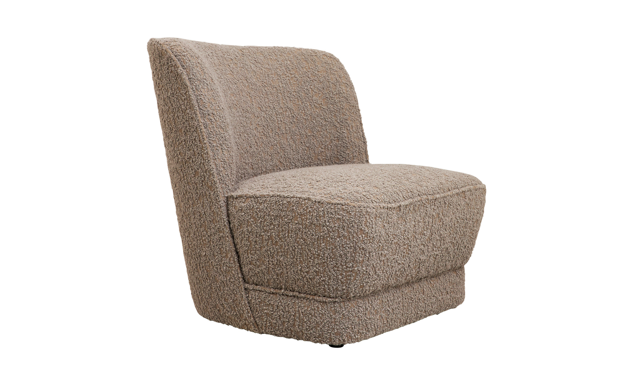 Bilde av LOUNGE Royal Boucle Lenestol