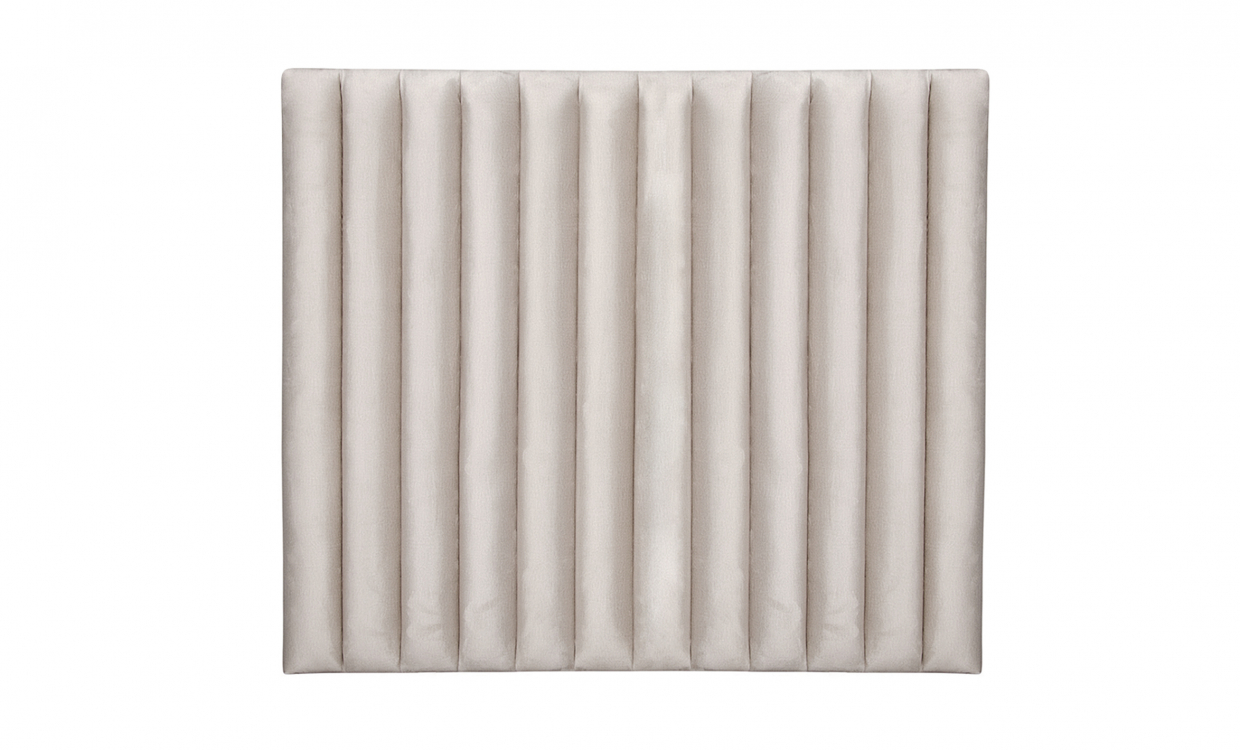 Bilde av PENNY 140 Sengegavl Fløyel Beige