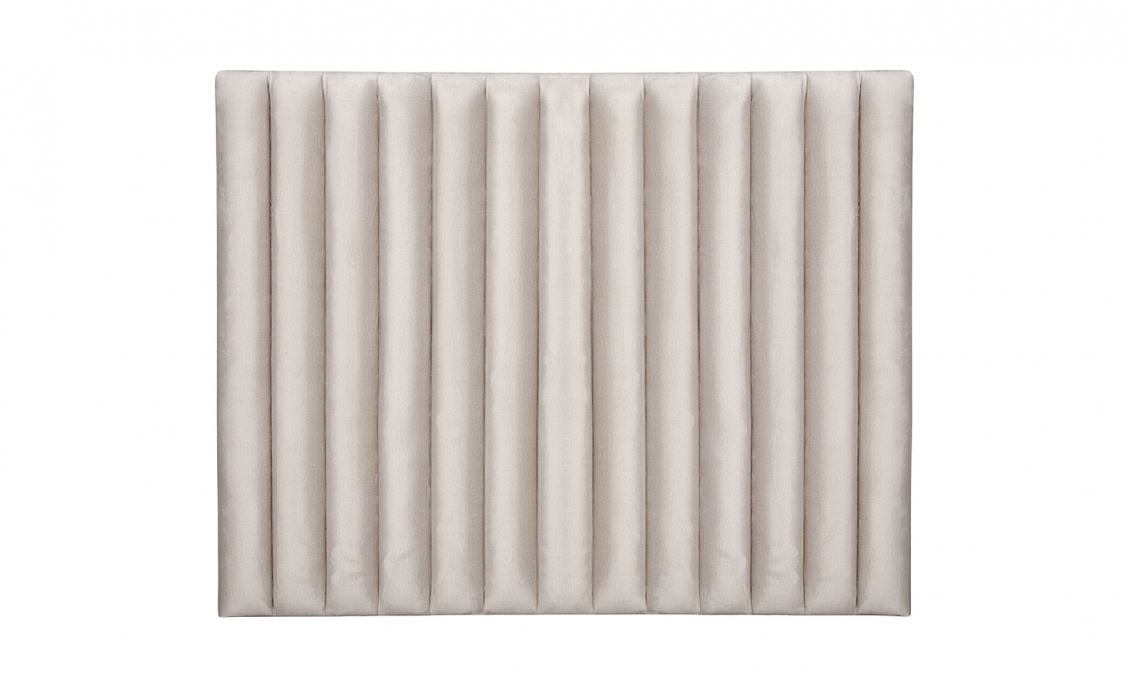 Bilde av PENNY 160 Sengegavl Fløyel Beige