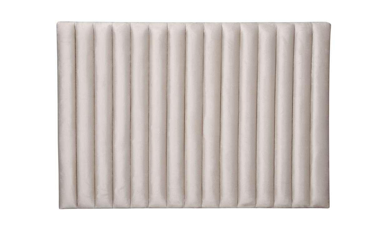 Bilde av PENNY 180 Sengegavl Fløyel Beige