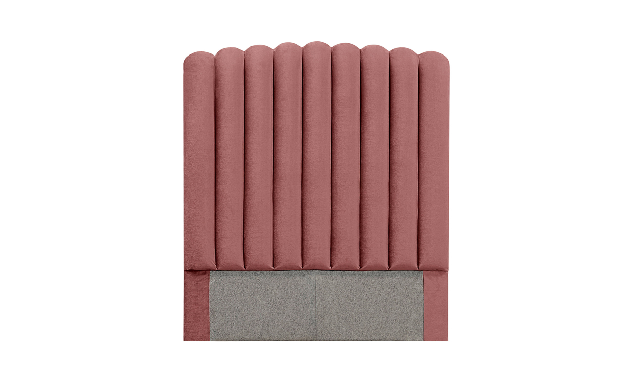 Bilde av PRIMO 120 Sengegavl Fløyel Rosa