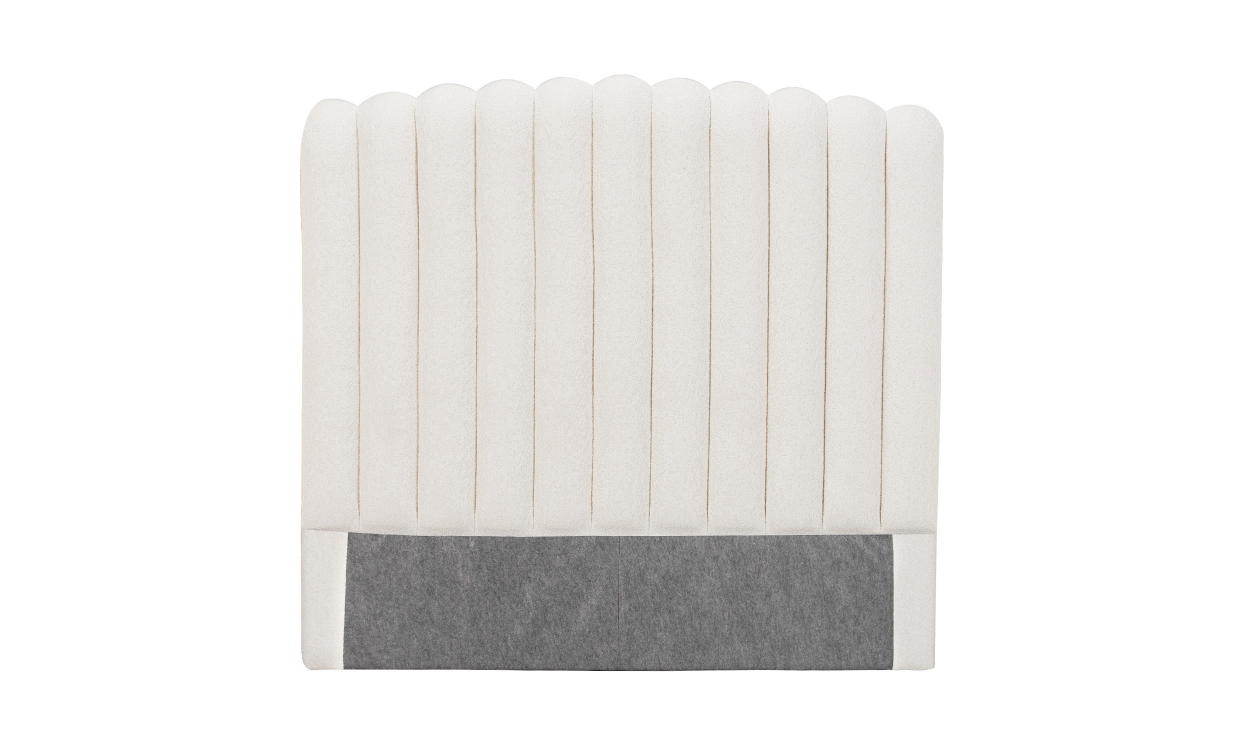 Bilde av PRIMO 140 Sengegavl Bouclé Offwhite