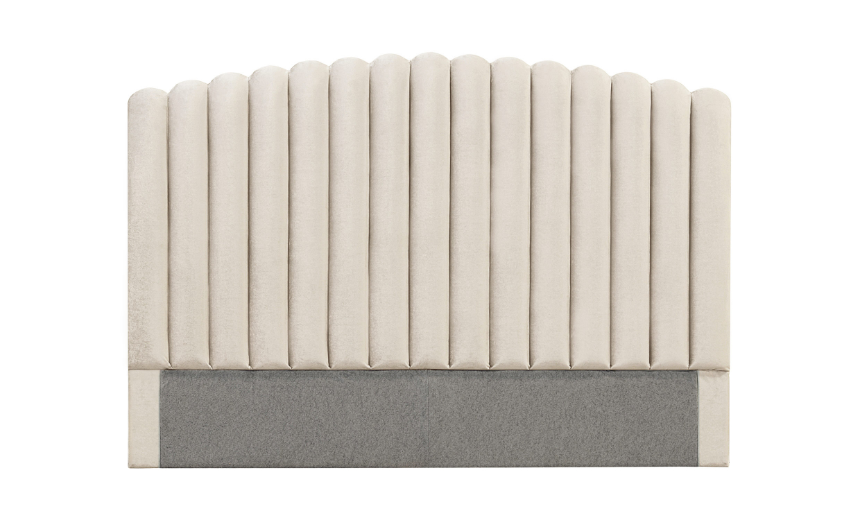 Bilde av PRIMO 180 Sengegavl Fløyel Beige