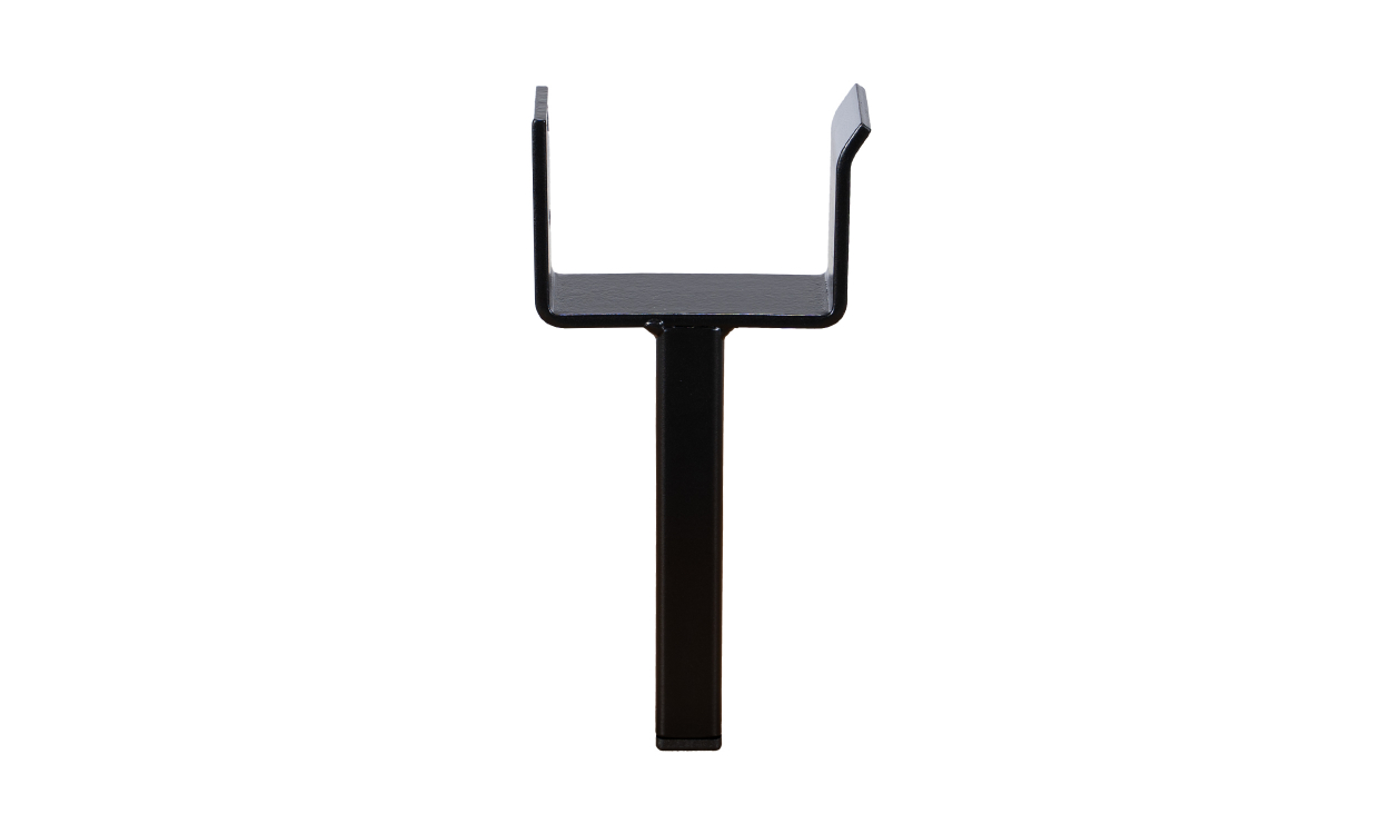 STØTTEBEIN Seng 14 cm Sort