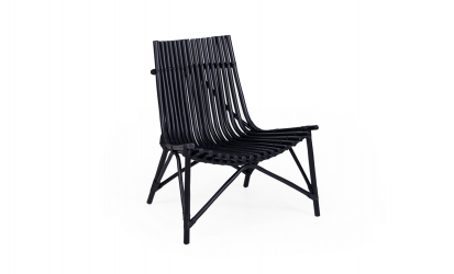 MEDFORD Lounge Chair Svart