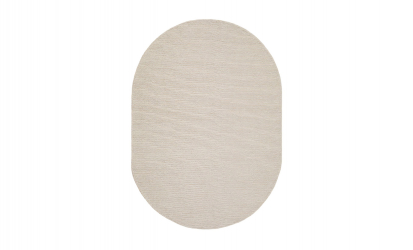 DIANA Ullteppe Oval 200 x 300 Hvit, 300