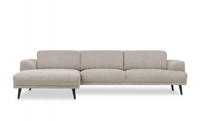 ANCONA Sofa Venstre Mrk Beige