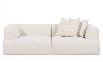 COCO 3-seters sofa Boucl Offwhite