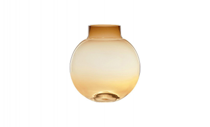 BUBBLAN Vase Amber L