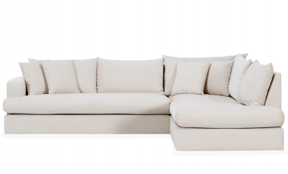 BOLNUEVO L-sofa Hyre Hel Pute Offwhite
