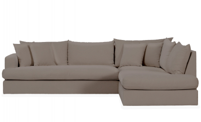 BOLNUEVO L-sofa Hyre Hel Pute Muldvarp