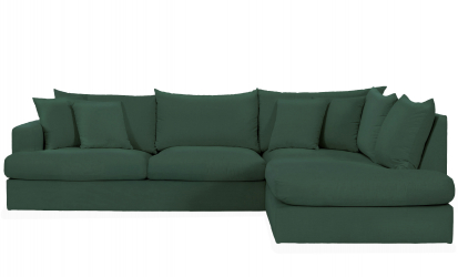 BOLNUEVO L-sofa Hyre Grnn