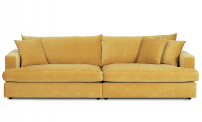 BOLNUEVO 4-seters sofa Sennepsgul