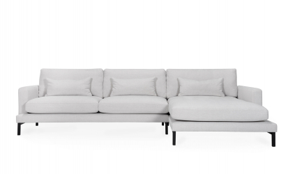 BOLUND Divan sofa Right Bone hvit