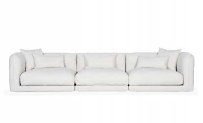 BROKLYN Modulsofa 4-seter Offwhite