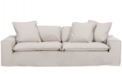 DOVER Grand Deluxe 4-seters sofa Linnebeige