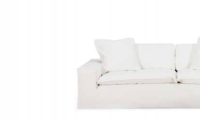 TREKK Dover Grand Deluxe 4-seters sofa Hvit