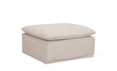 DOVER Grand Deluxe fotskammel Lin Beige