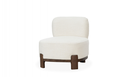SOLIMA Loungelenestol Offwhite