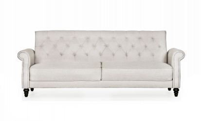 LEEDS Sovesofa Chesterfield Beige