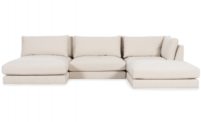 LYON U-Sofa Vendbar Beige