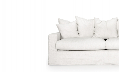 TREKK Monaco Premium 3-seters sofa Hvit