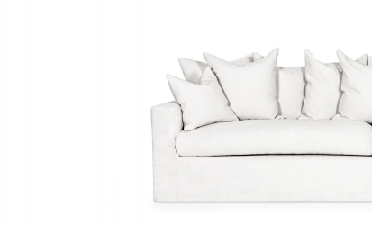 TREKK Monaco Premium 4-seters sofa Hvit