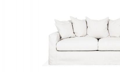 TREKK Monaco 2-seters sofa Hvit